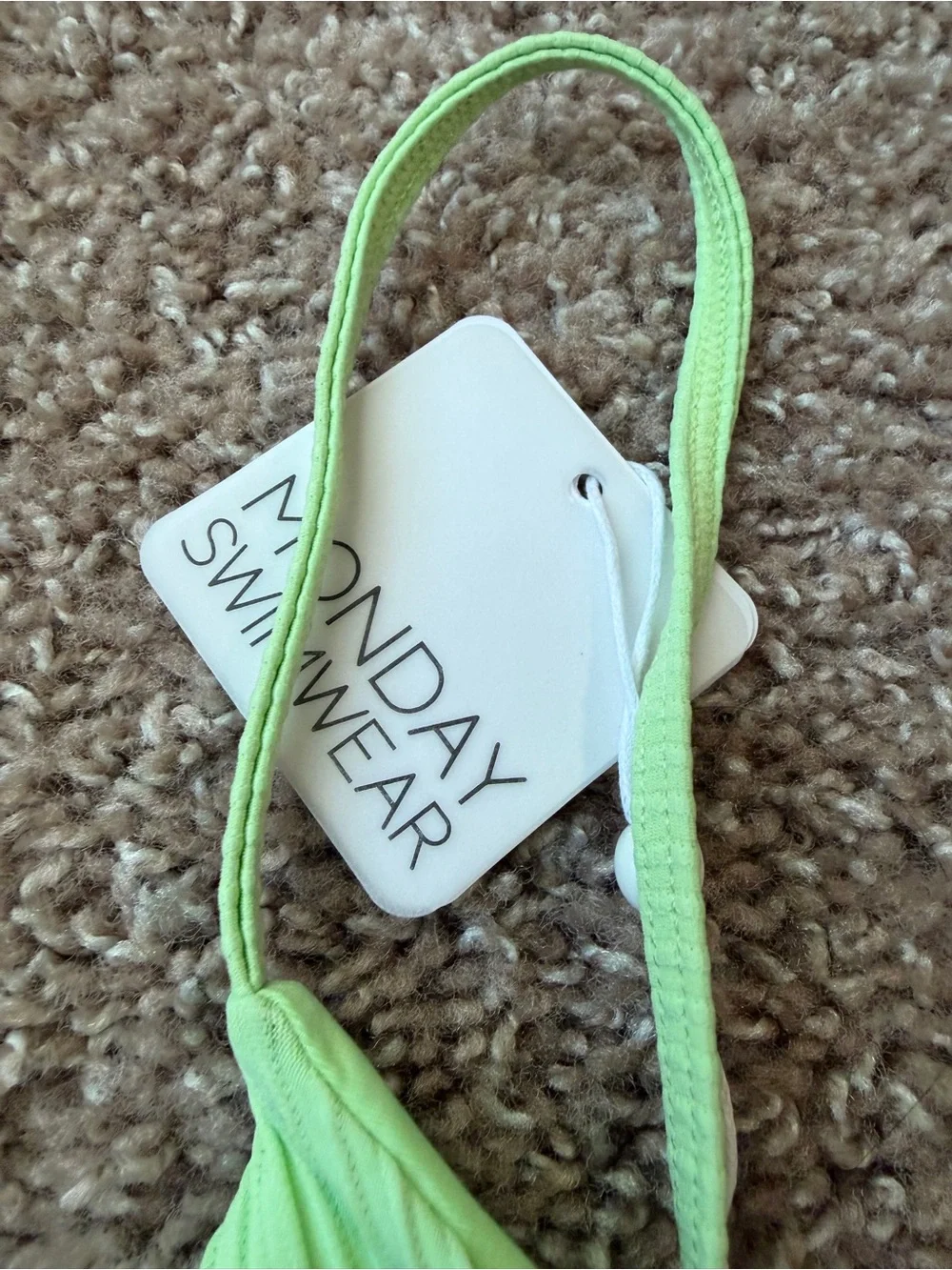 NEW Monday Swimwear Triangle Swim Bra